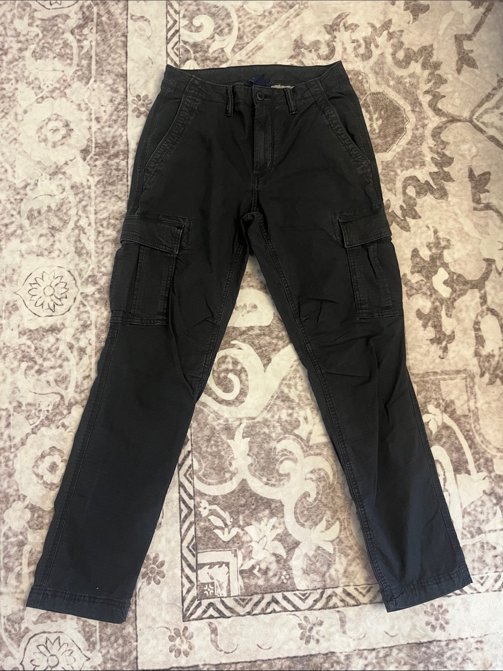 Men's Black Cargo Pants